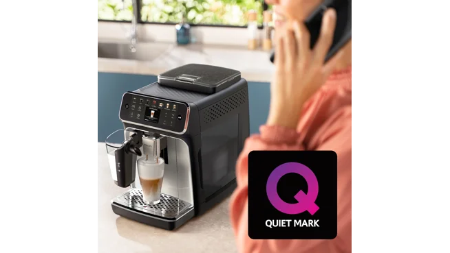 Philips SilentBrew Technologie mit Quiet Mark Zertifizierung