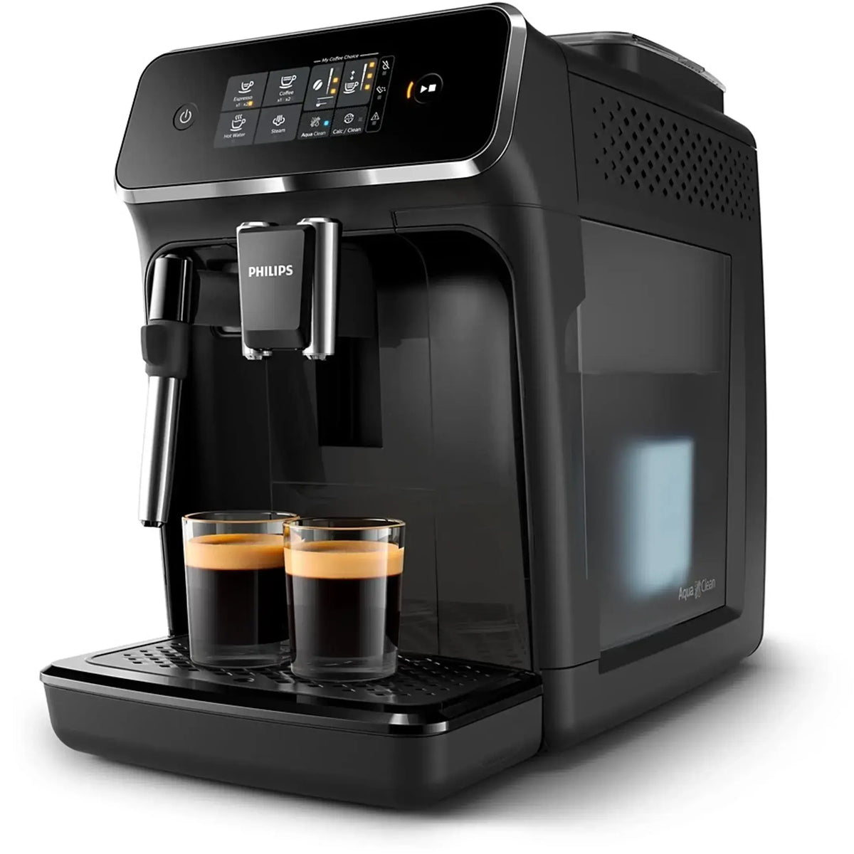 Philips Series 2200 EP2225/10 Kaffeevollautomat mit klassischem Milchaufschäumer – Schwarz