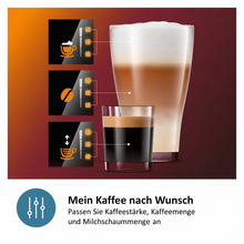 Philips 5400 Series EP5447/90 LatteGo Kaffeevollautomat – Schwarz/Chrom