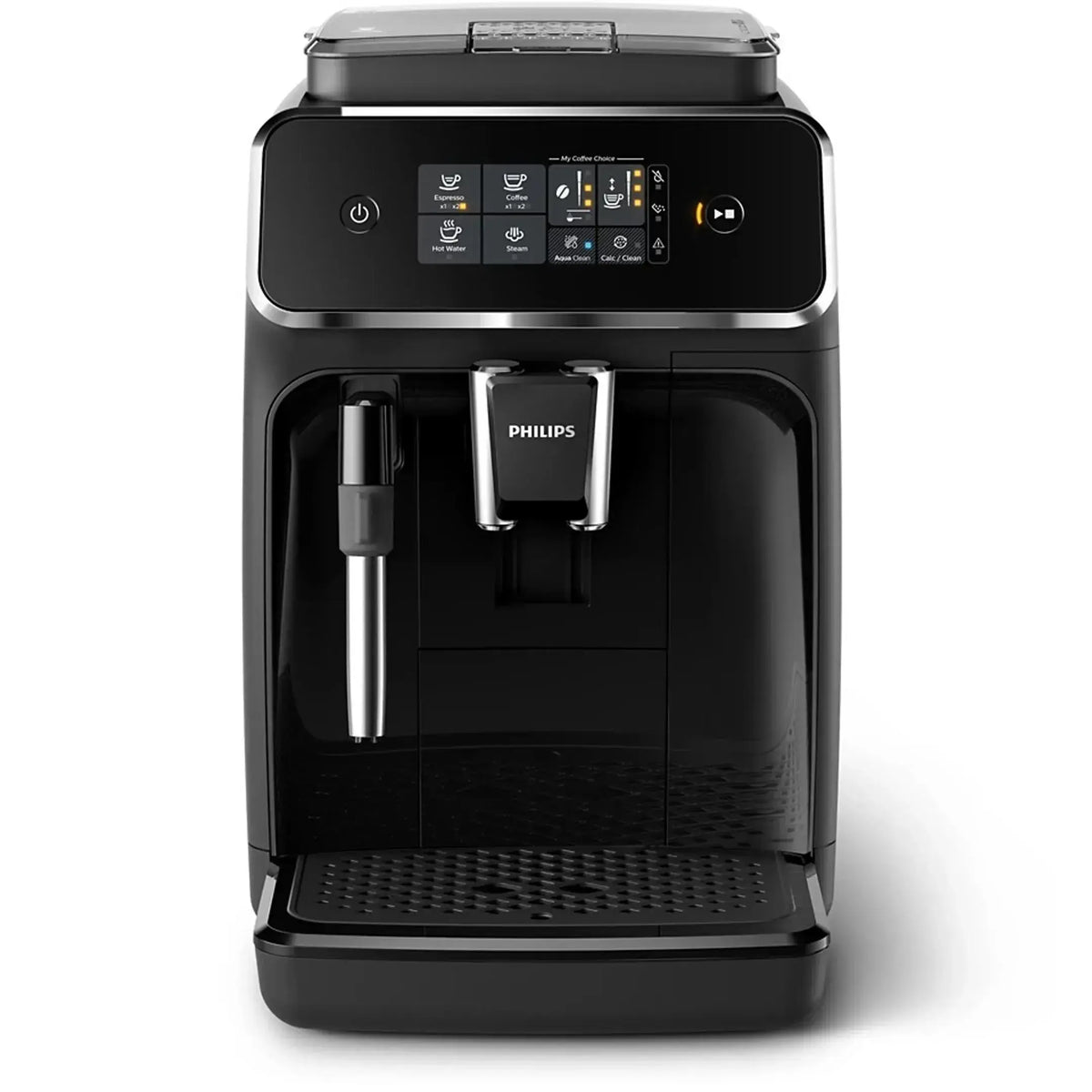 Philips Series 2200 EP2225/10 Kaffeevollautomat mit klassischem Milchaufschäumer – Schwarz