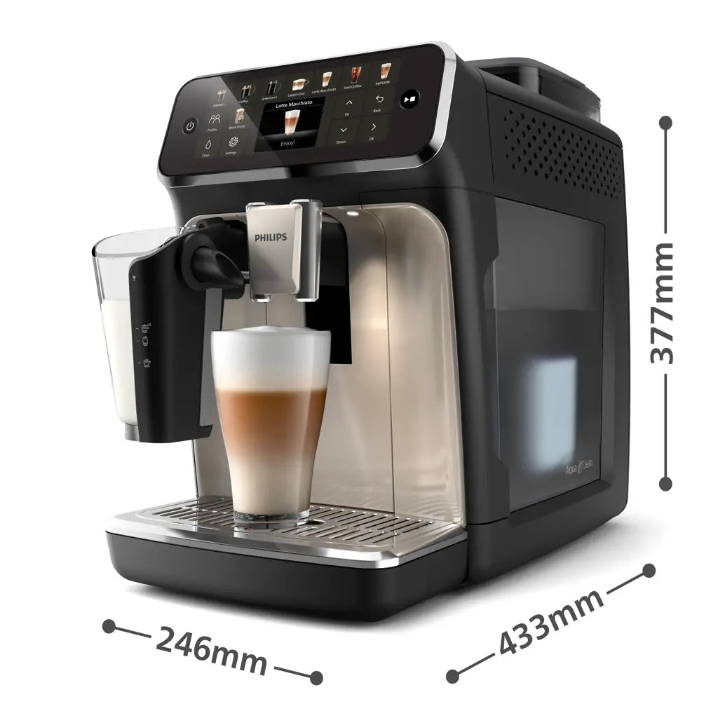 Philips Series 5500 LatteGo Kaffeevollautomat EP5547/90 – 20 Kaffeespezialitäten